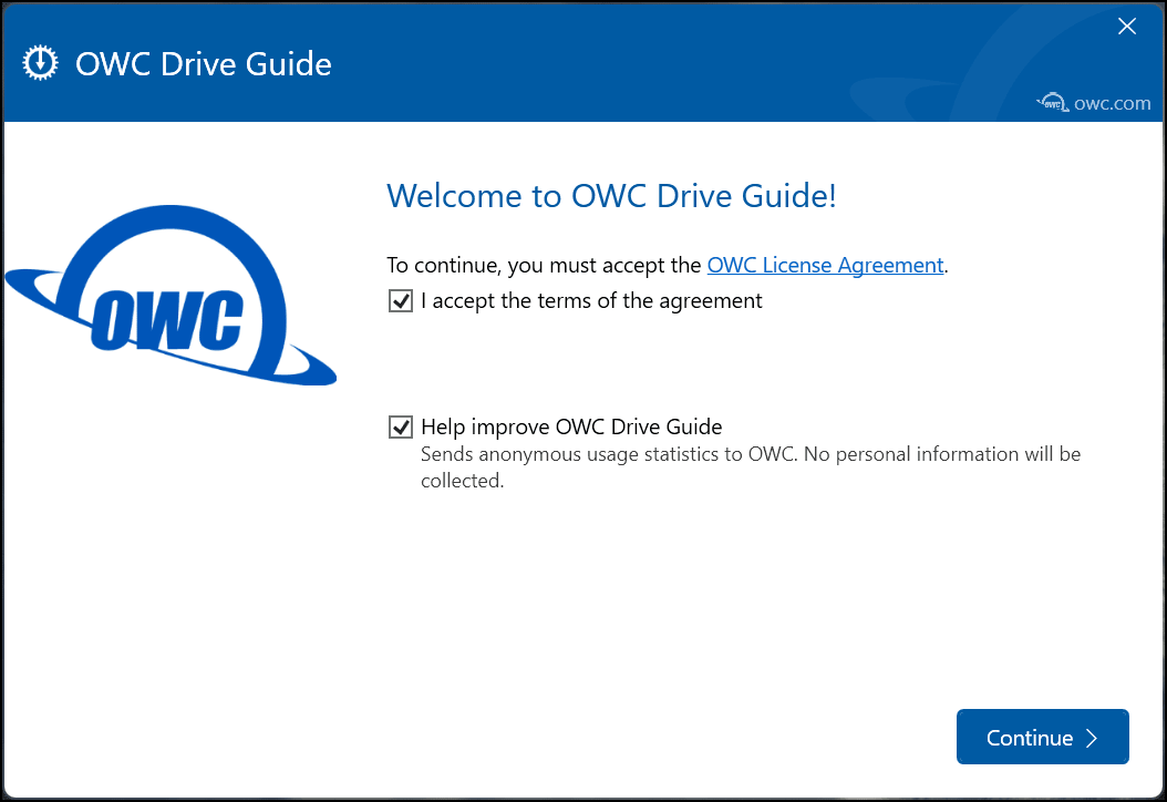 Drive Guide Windows Steps