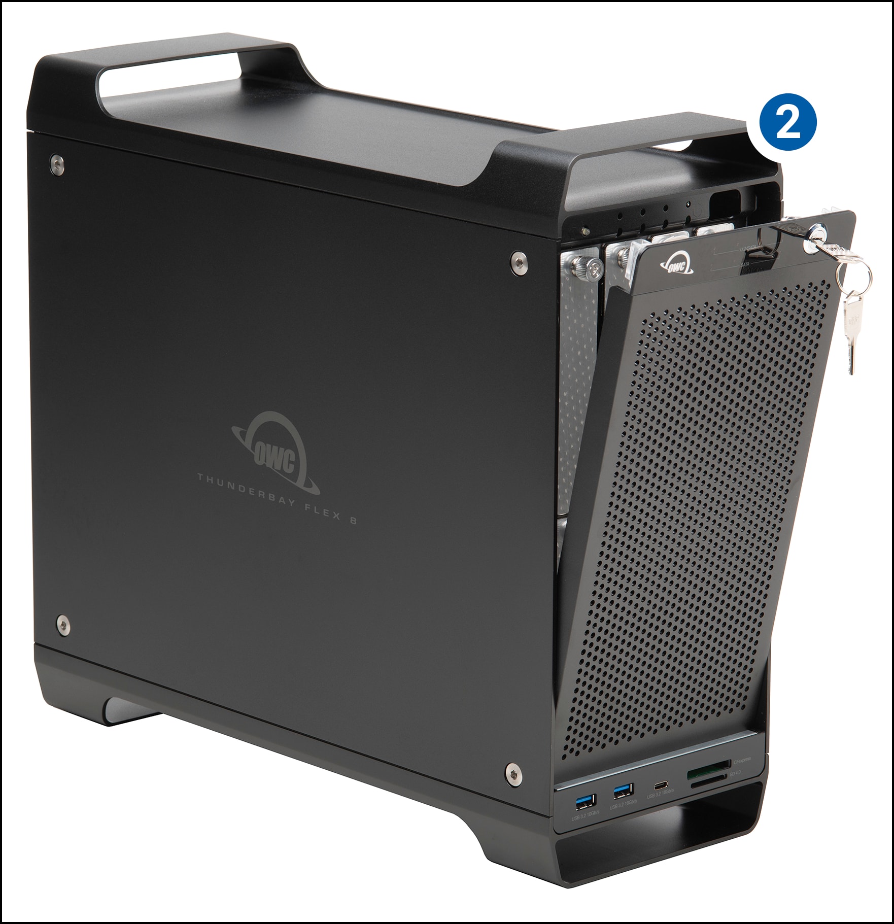 OWC ThunderBay Flex 8 Assembly Steps