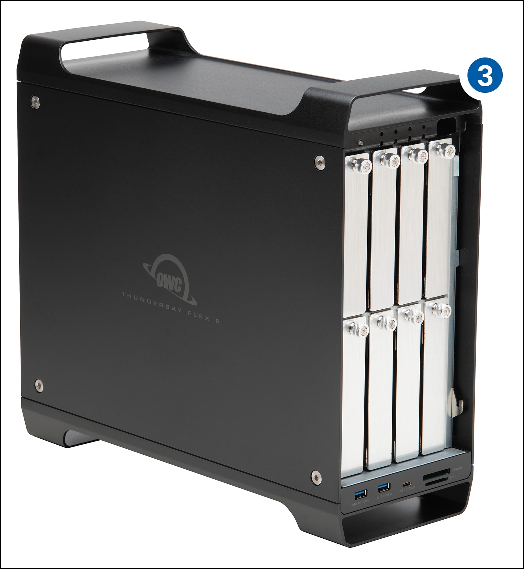 OWC ThunderBay Flex 8 Assembly Steps