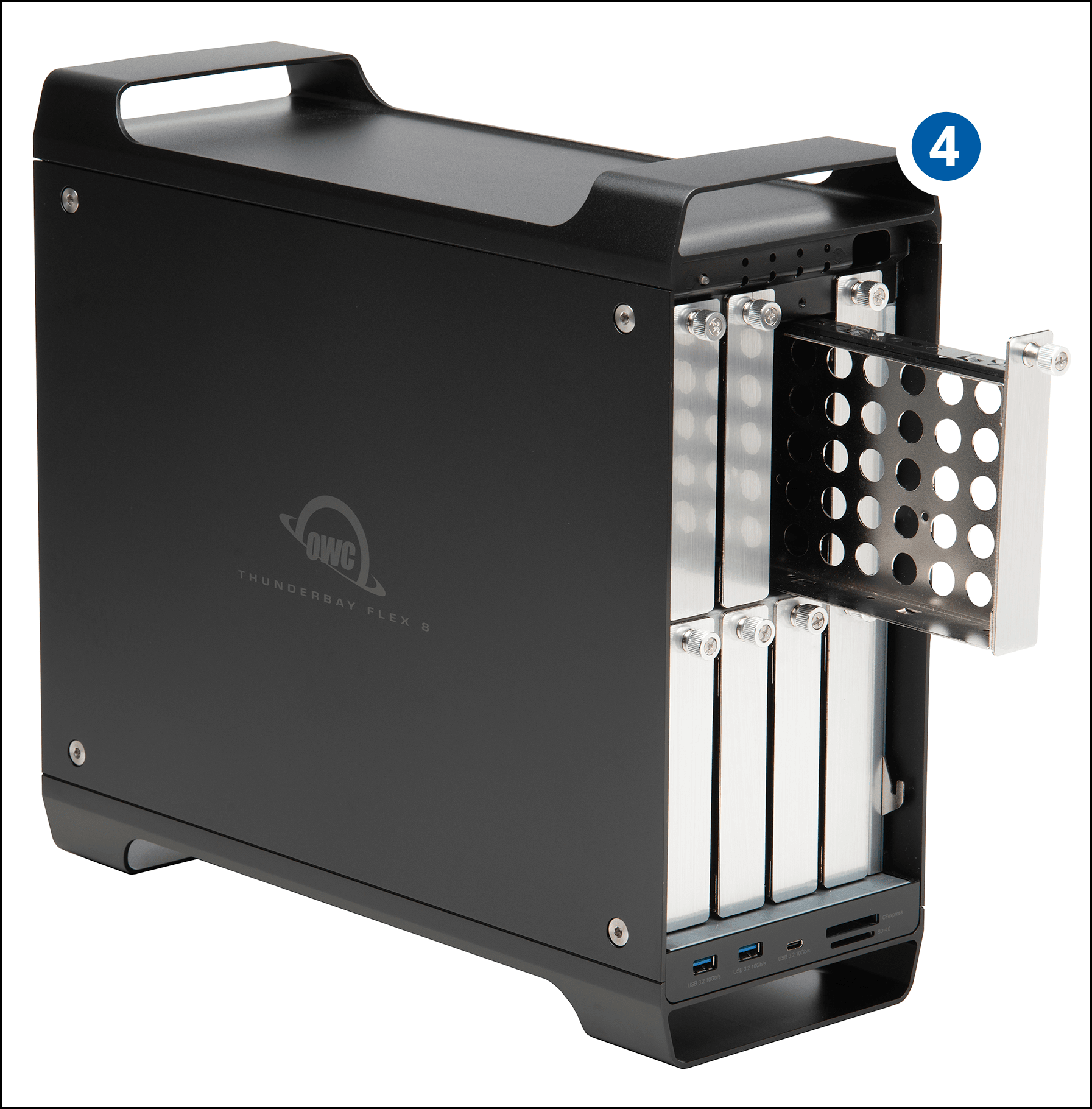 OWC ThunderBay Flex 8 Assembly Steps