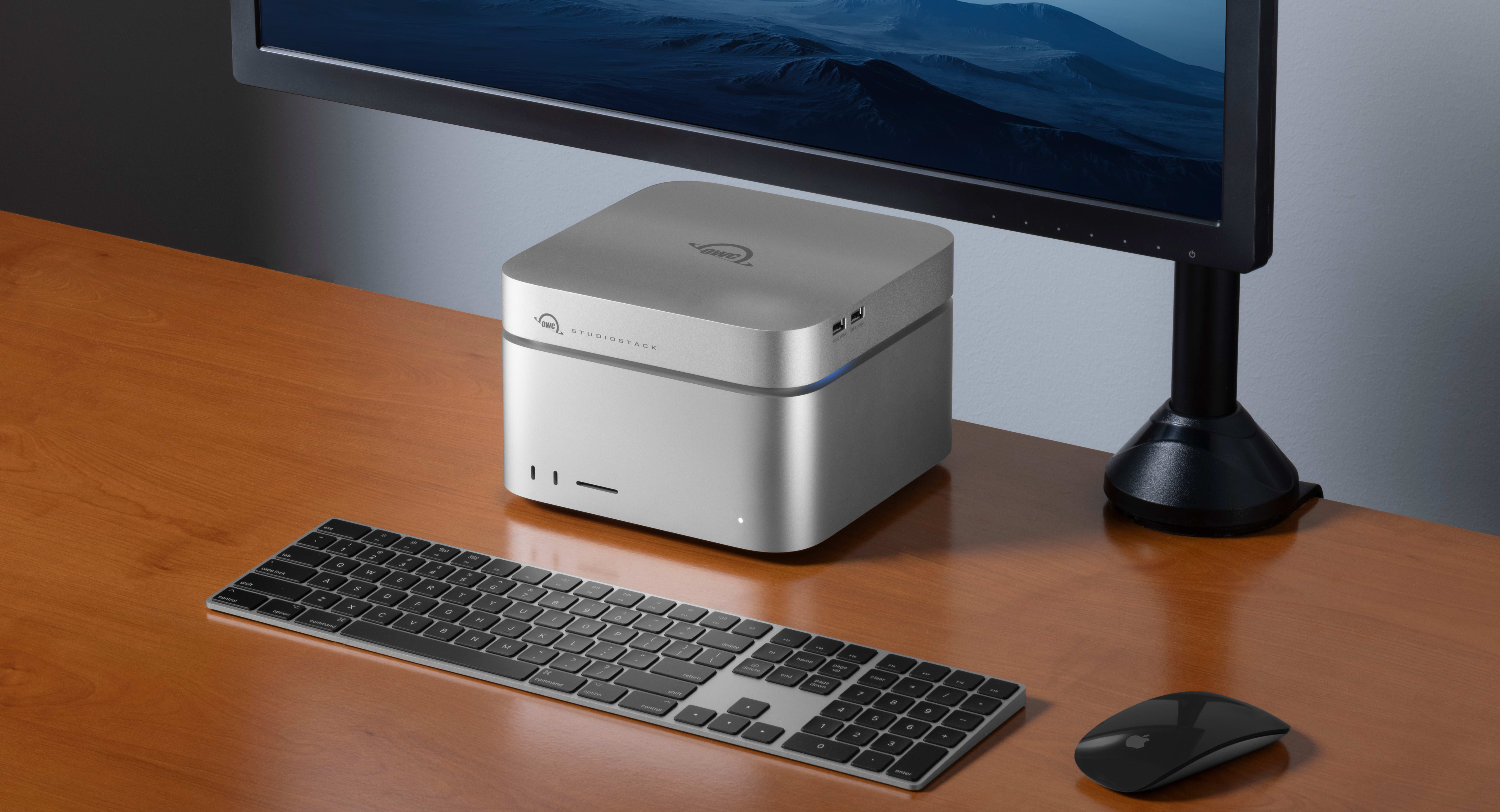 OWC StudioStack on desktop