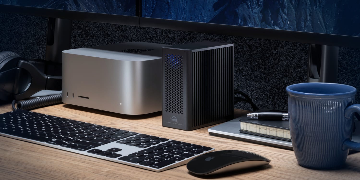 OWC Express 4M2 Ultra - Thunderbolt 5 NVMe M.2 SSD Enclosure
