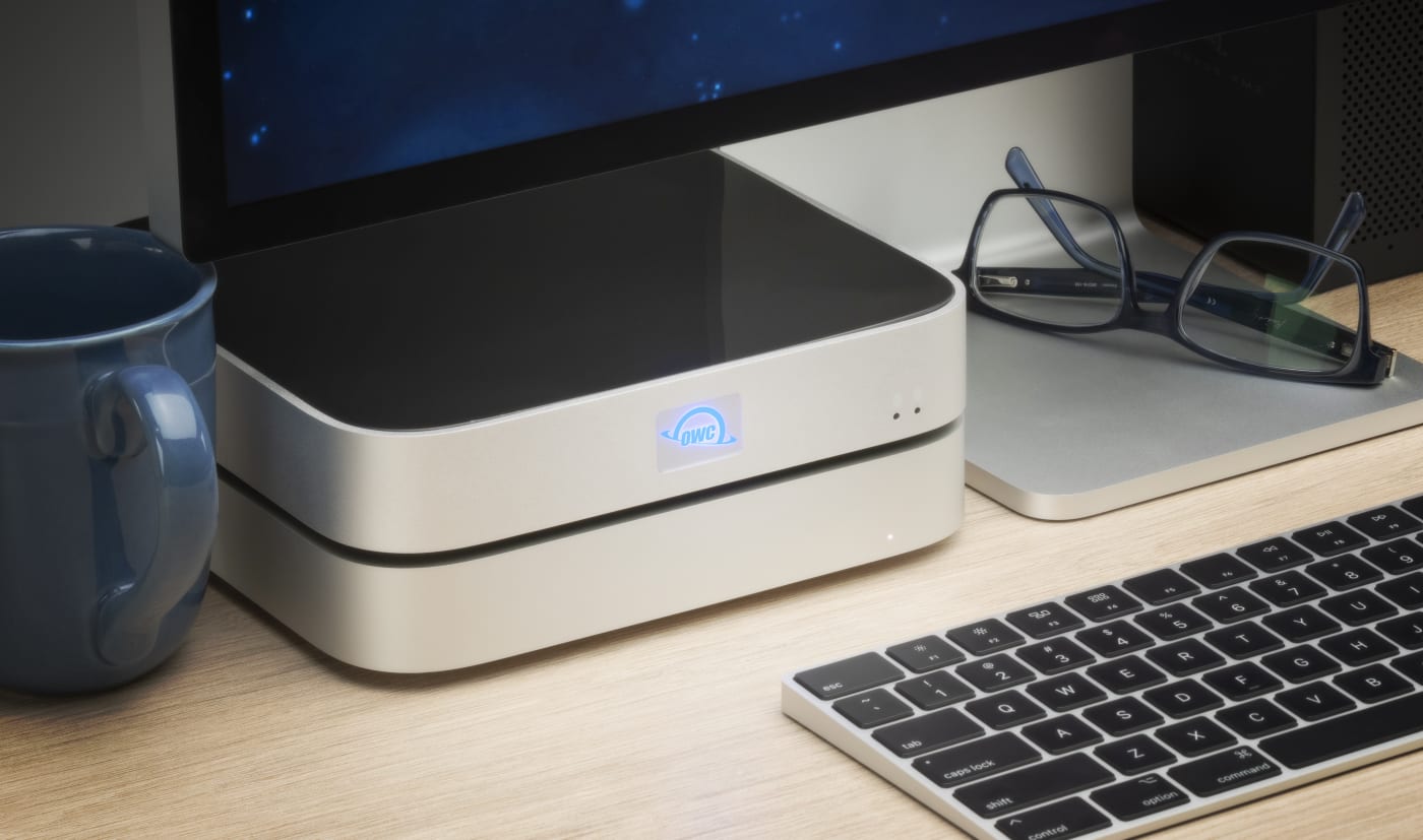 OWC miniStack STX: Mac mini Thunderbolt 4 Storage