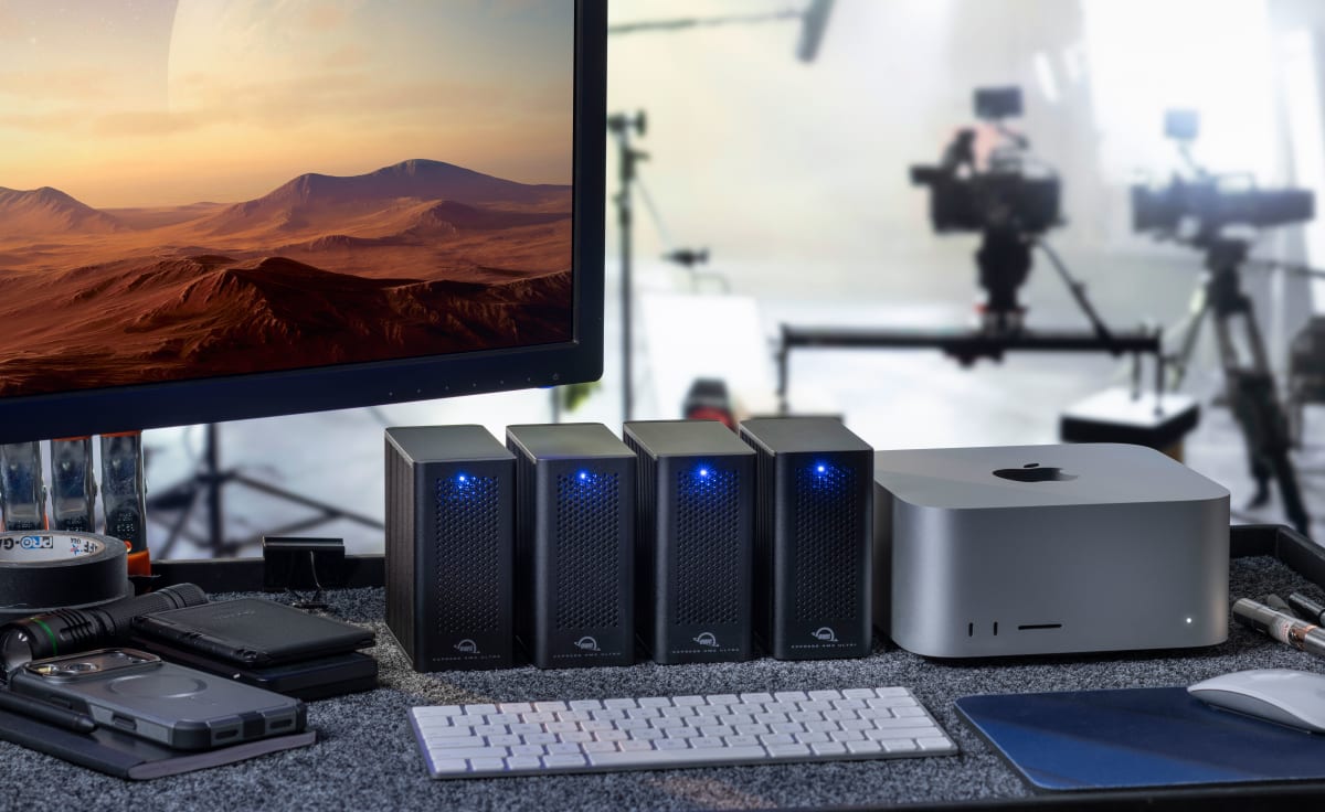 OWC Express 4M2 Ultra - Thunderbolt 5 NVMe M.2 SSD Enclosure