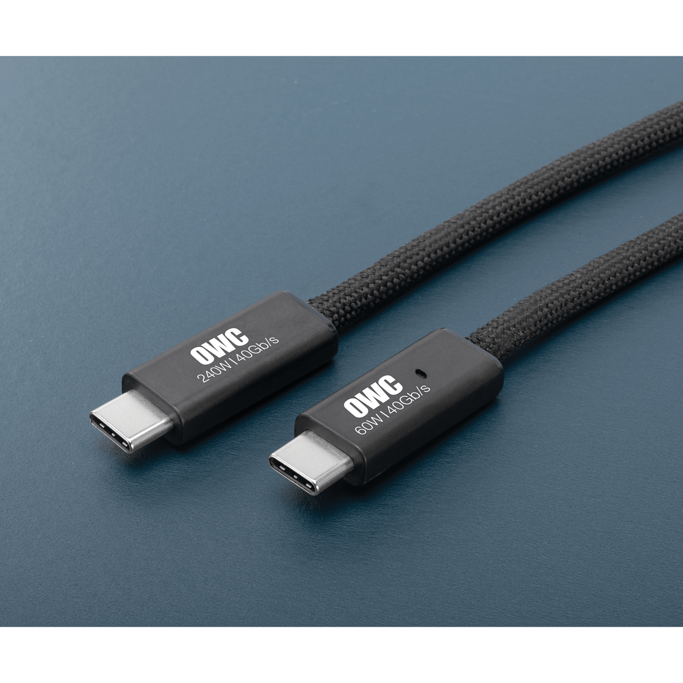 OWC USB4 40Gb/s Active Optical Cable coiled