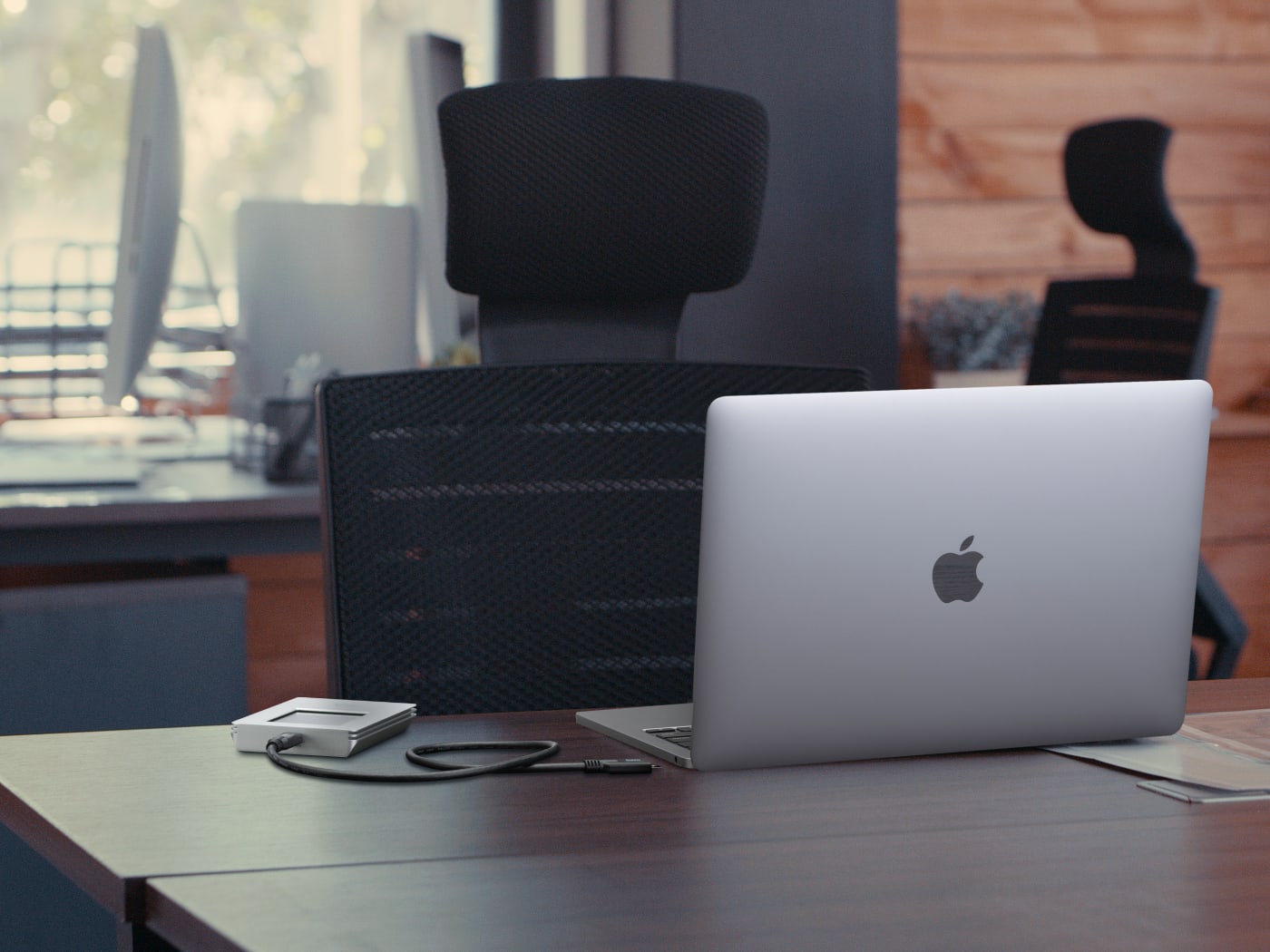 OWC Guardian on desk in office setting