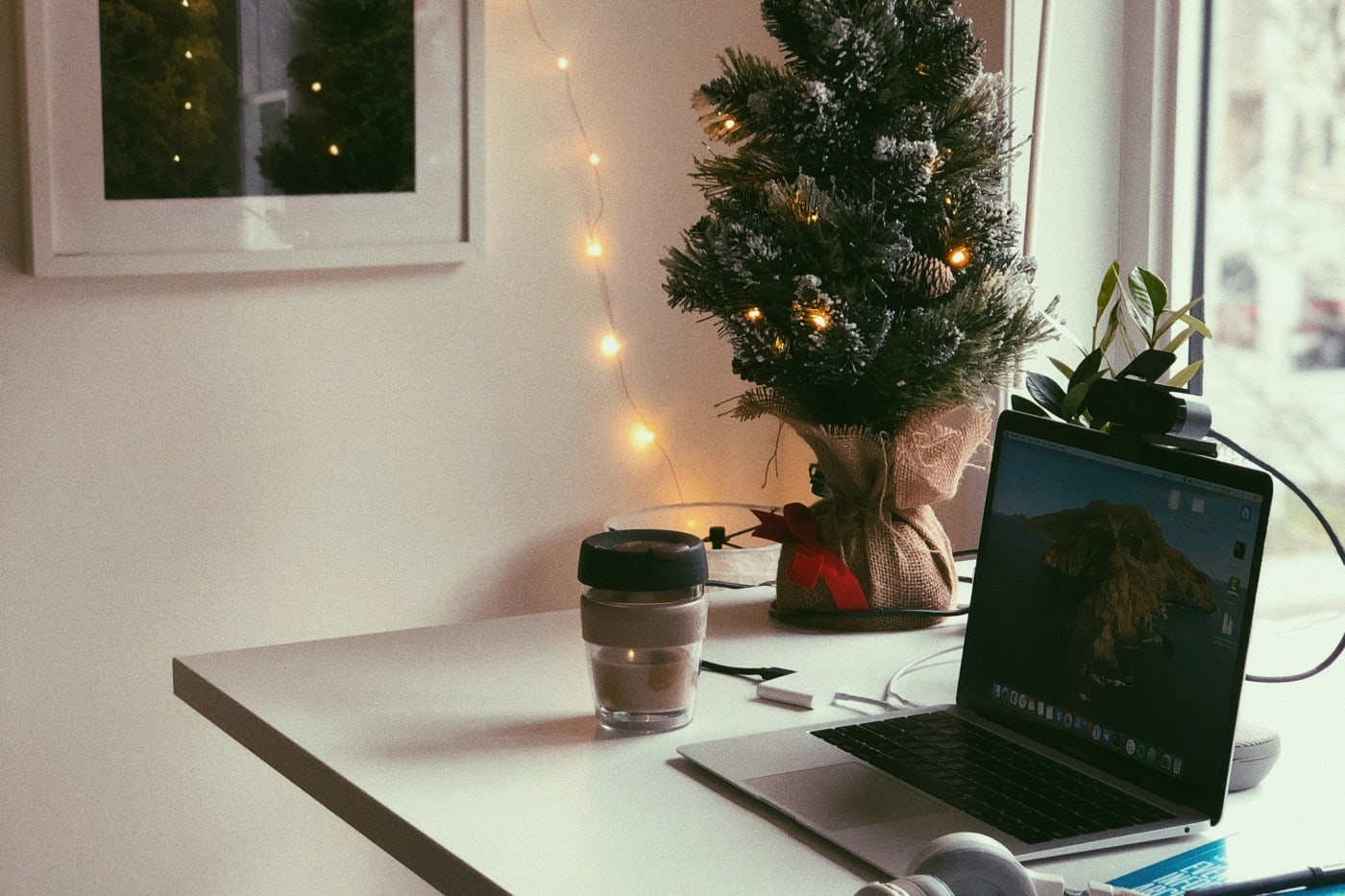 Home Office Holiday Decor
