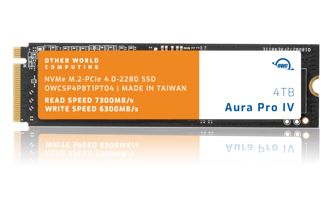 OWC Express 4M2 NVMe M.2 SSD 4スロット