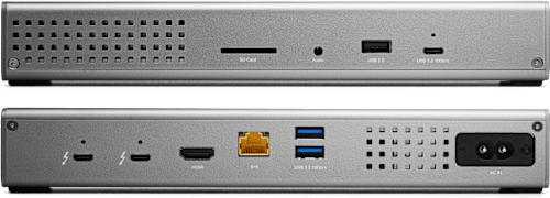 OWC Thunderbolt Go Dock front view