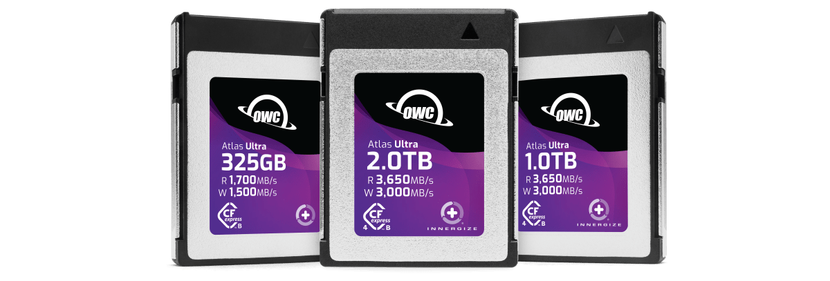 EARTH CARD ユーティリティカード OWC 1.0TB Atlas Ultra CFexpress 4.0 Type B Memory Card at MacSales.com