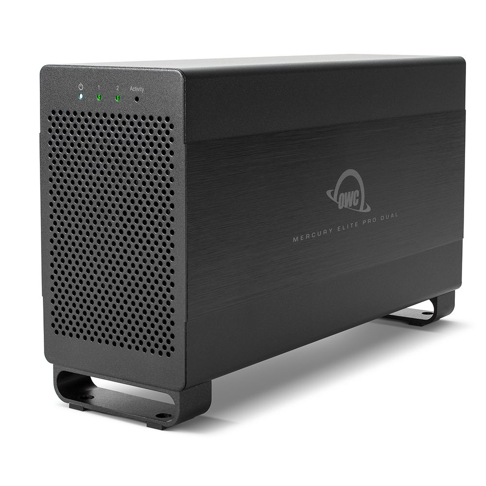 OWC Mercury Elite Pro Dual with Thunderbolt 2 + USB 3.2 (5Gb/s)