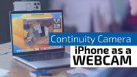 Continuity Camera iPhone as a WEBCAM