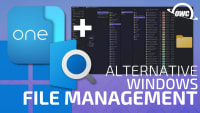 Alternative windows file management