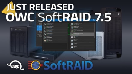Just Released OWC SoftRAID 7.5