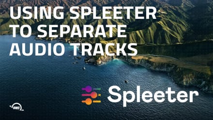 Using Spleeter to seperate audio tracks