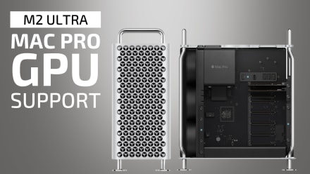 M2 Ultra Mac Pro GPU Support