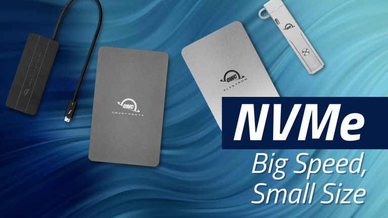 NVMe big speed, small size