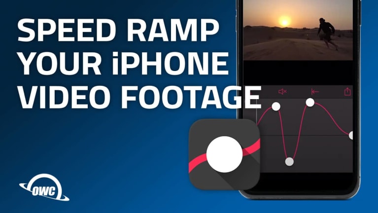Speed ramp your iPhone video footage