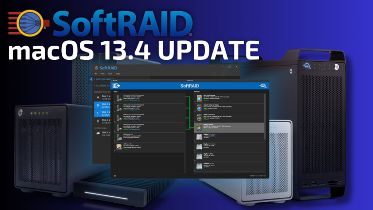 SoftRAID macOS 13.4 update