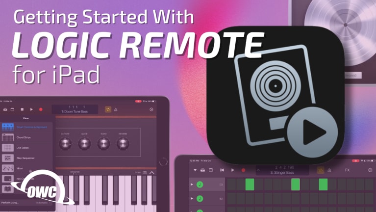 Getting Started With Logic Remote for iPad