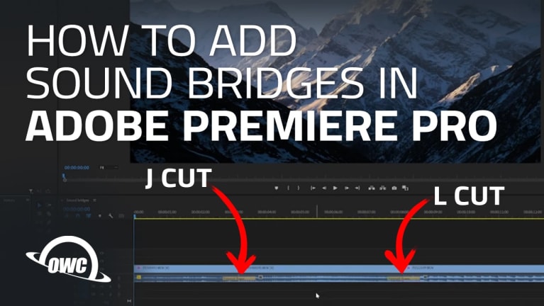 How to add Sound Bridges in Adobe Premiere Pro