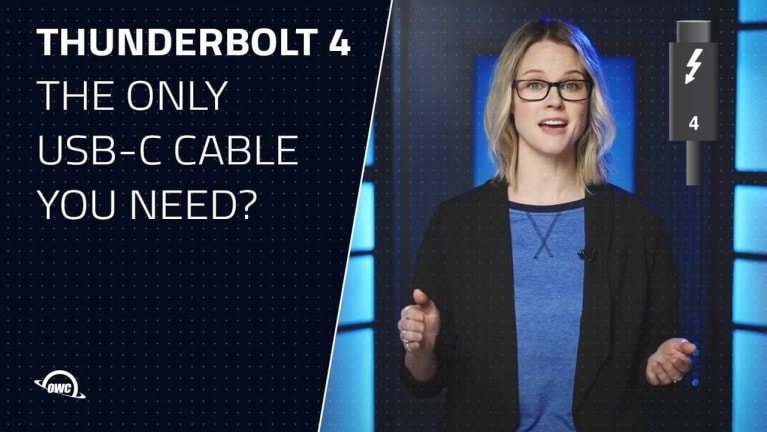 Thunderbolt 4, The only USB-C cable you need?