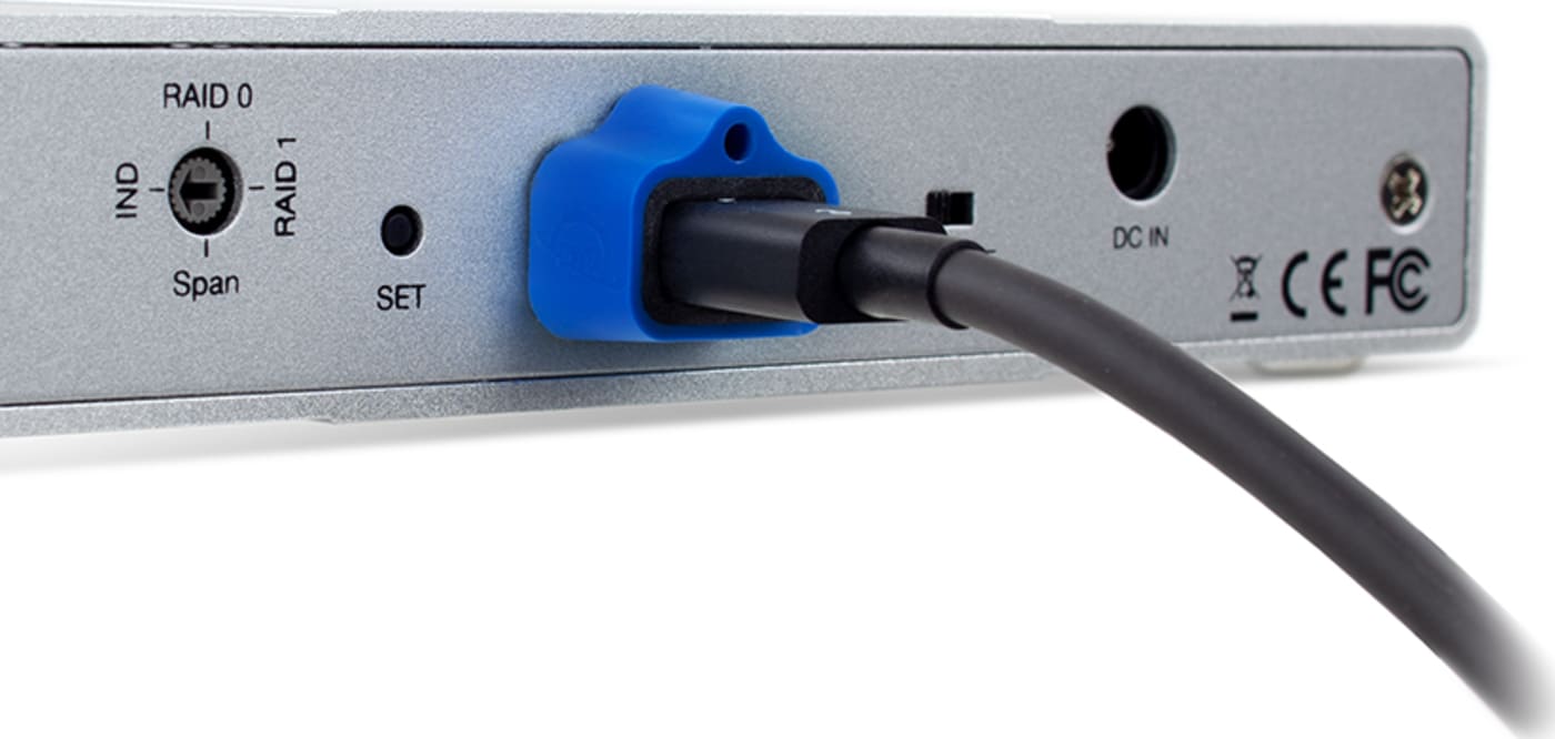 OWC Mercury Elite Pro Dual with 3-Port Hub