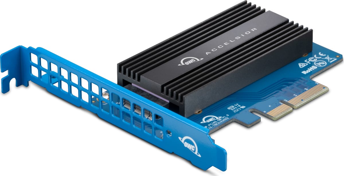 OWC Accelsior 4M2 SSD for Apple Mac Pro