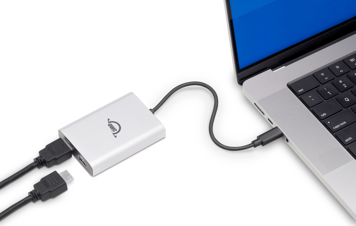 Support Manual for OWC USB-C Dual HDMI 4K Display Adapter