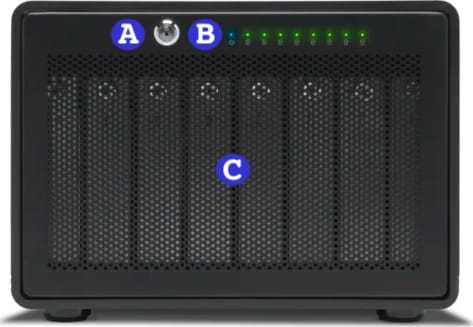 Legacy OWC ThunderBay 8 Front View
