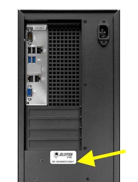 Product Serial Number Location