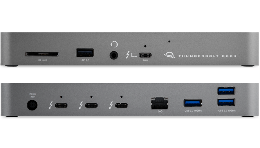 OWC 11-Port Thunderbolt Dock for M1 and Intel Macs and Thunderbolt