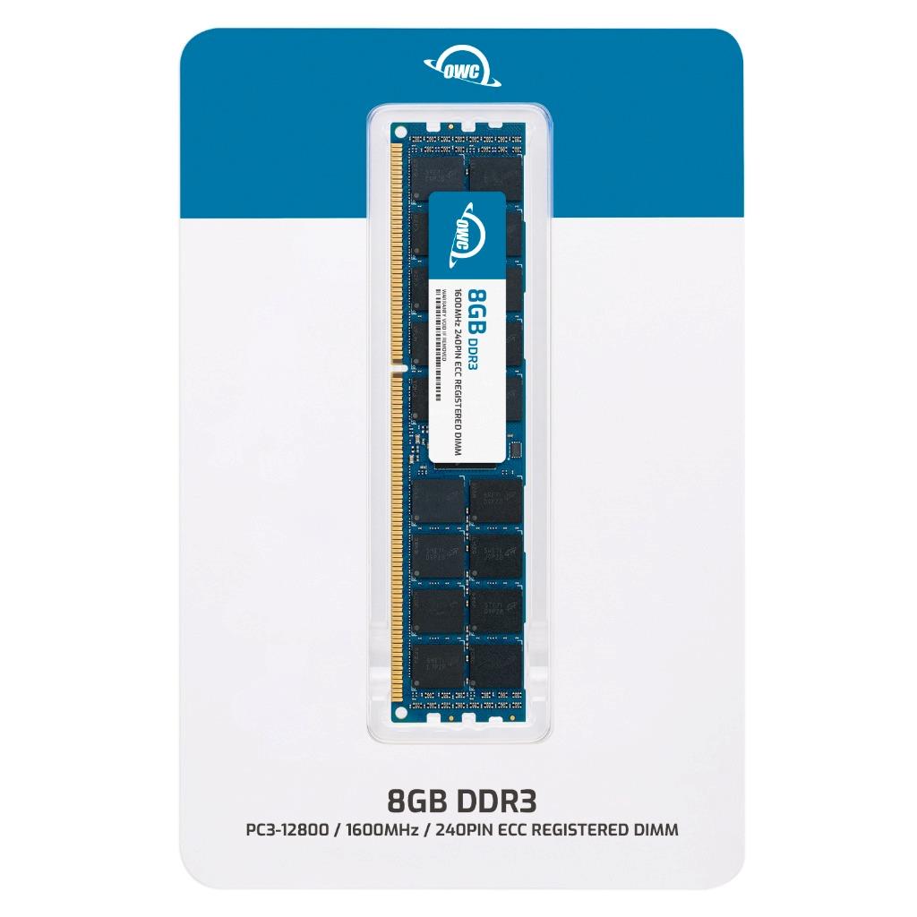 OWC 8 GB 16 GB 32 GB DDR3L 1600 MHz ECC Registrado RDIMM 240 pines Memoria RAM - Imagen 9 de 13