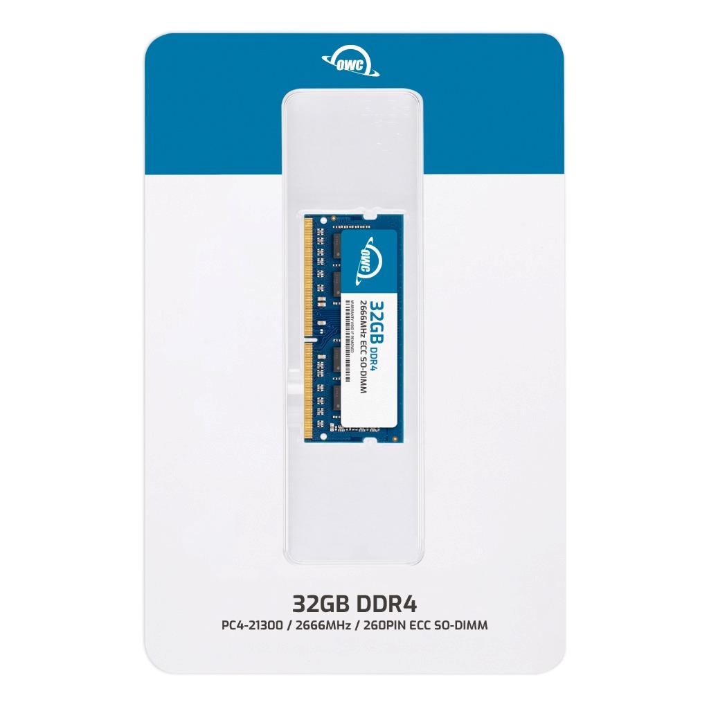 OWC 16GB 32GB DDR4 2666MHz ECC Unbuffered SODIMM 260pin Memory RAM - Picture 8 of 10