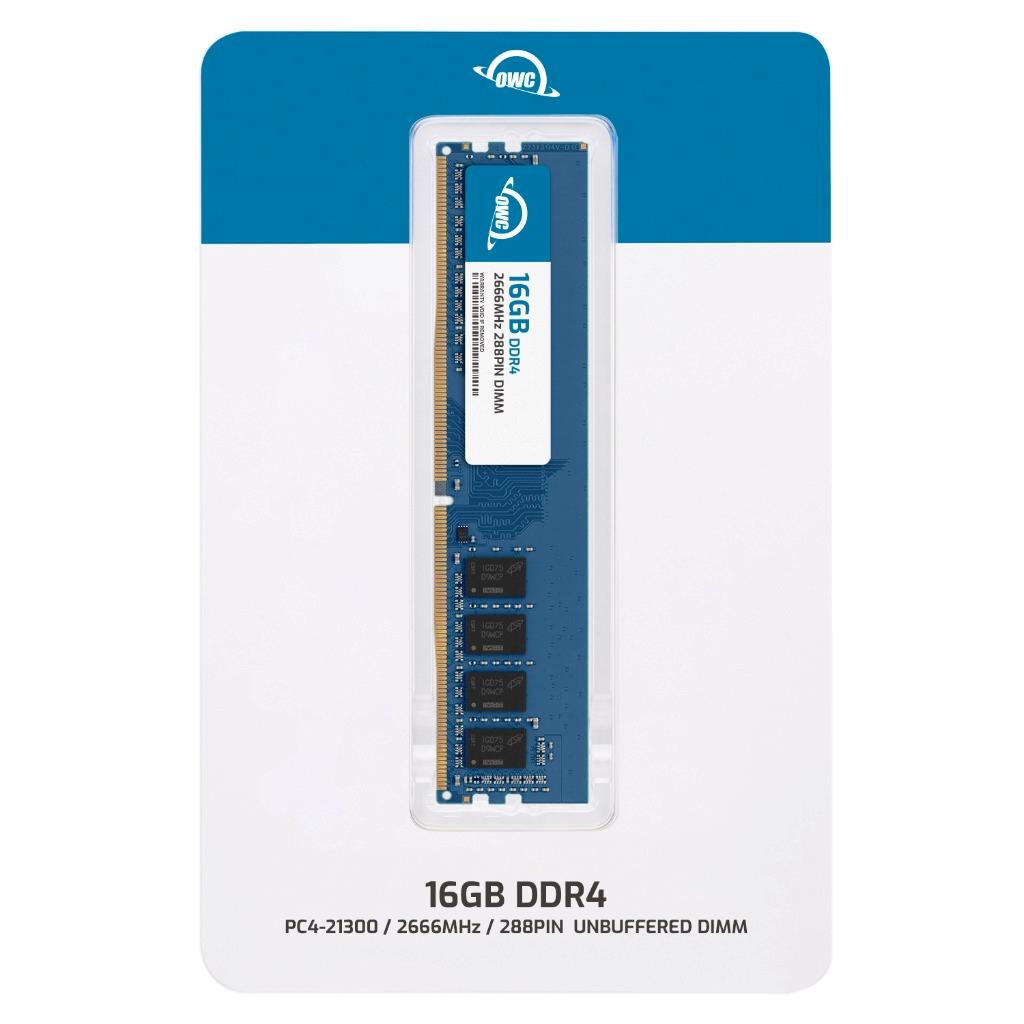 OWC 8GB 16GB 32GB DDR4 2666MHz No ECC UDIMM 288pin Memoria RAM - Imagen 8 de 12