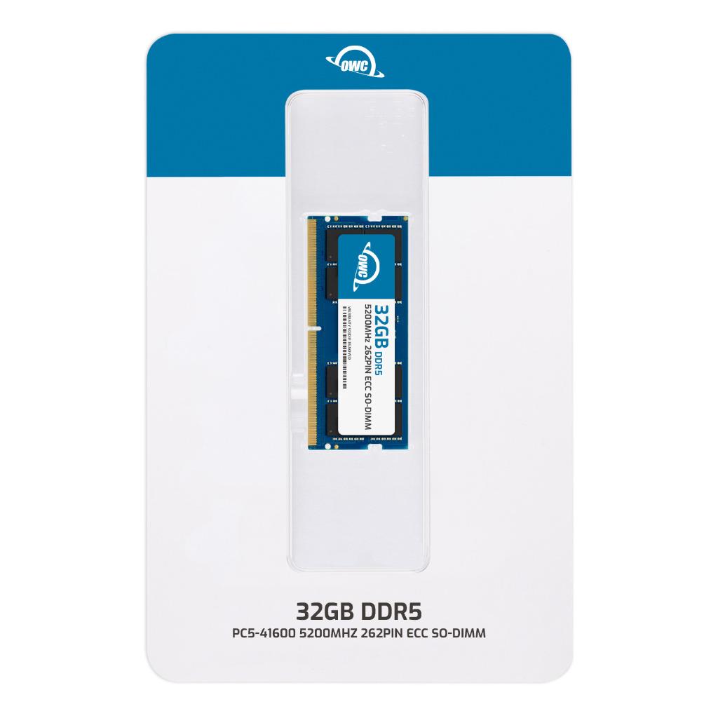 OWC 16 GB 32 GB DDR5 5200 MHz ECC sin búfer SODIMM 262 pines memoria RAM - Imagen 10 de 10