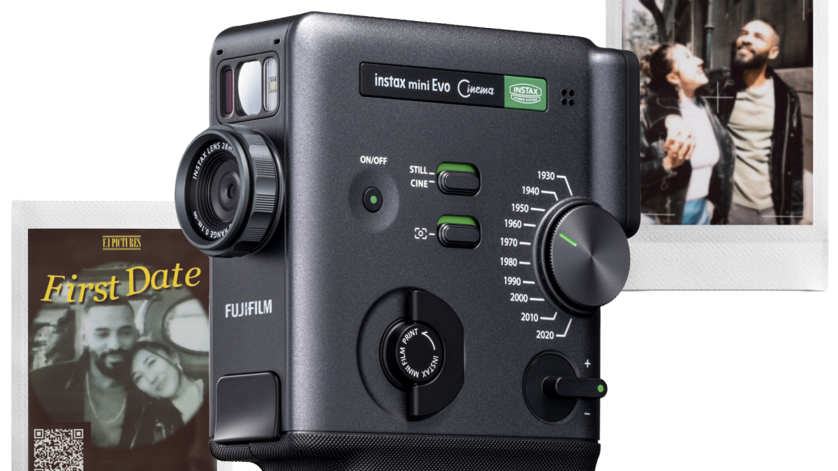 Fujifilm's instax mini Evo Cinema Camera Turns 8mm-Inspired Videos