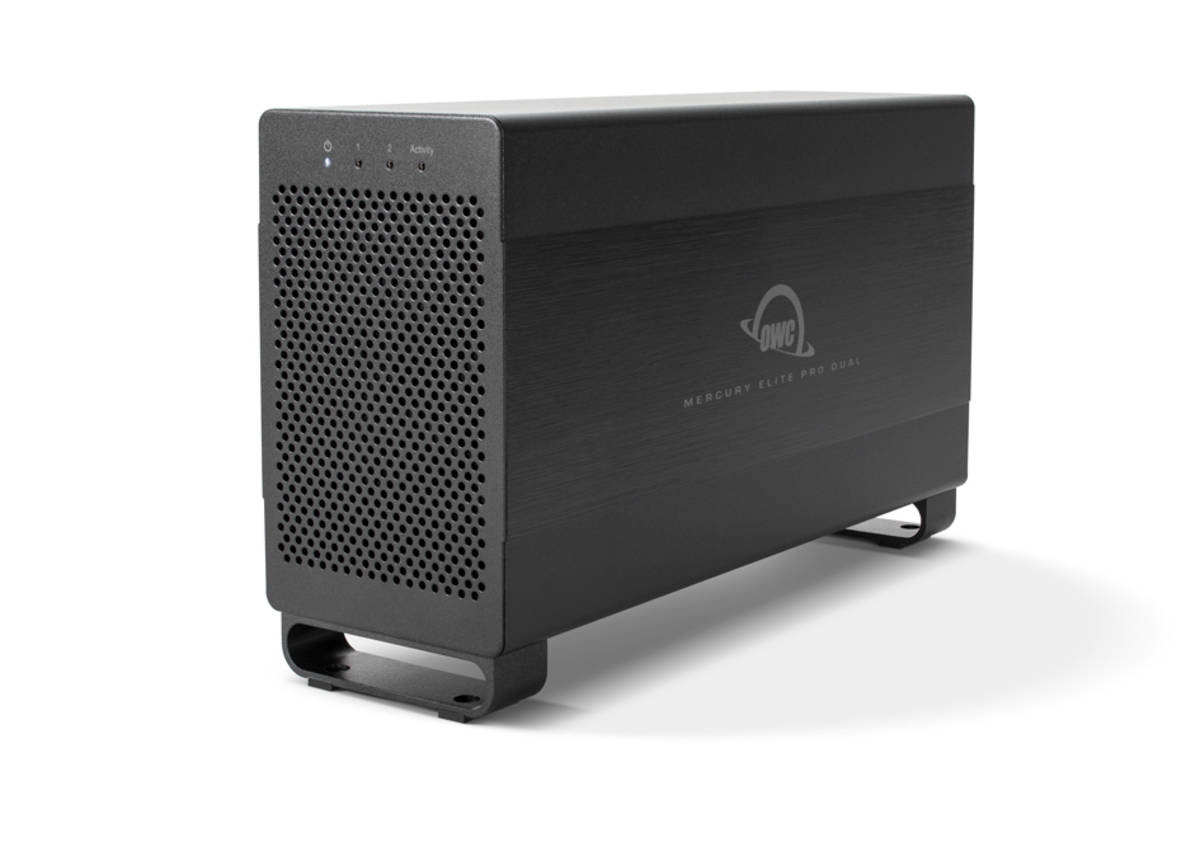 OWC Mercury Elite Pro Dual With 3-Port USB Hub Storage Solution 16TB