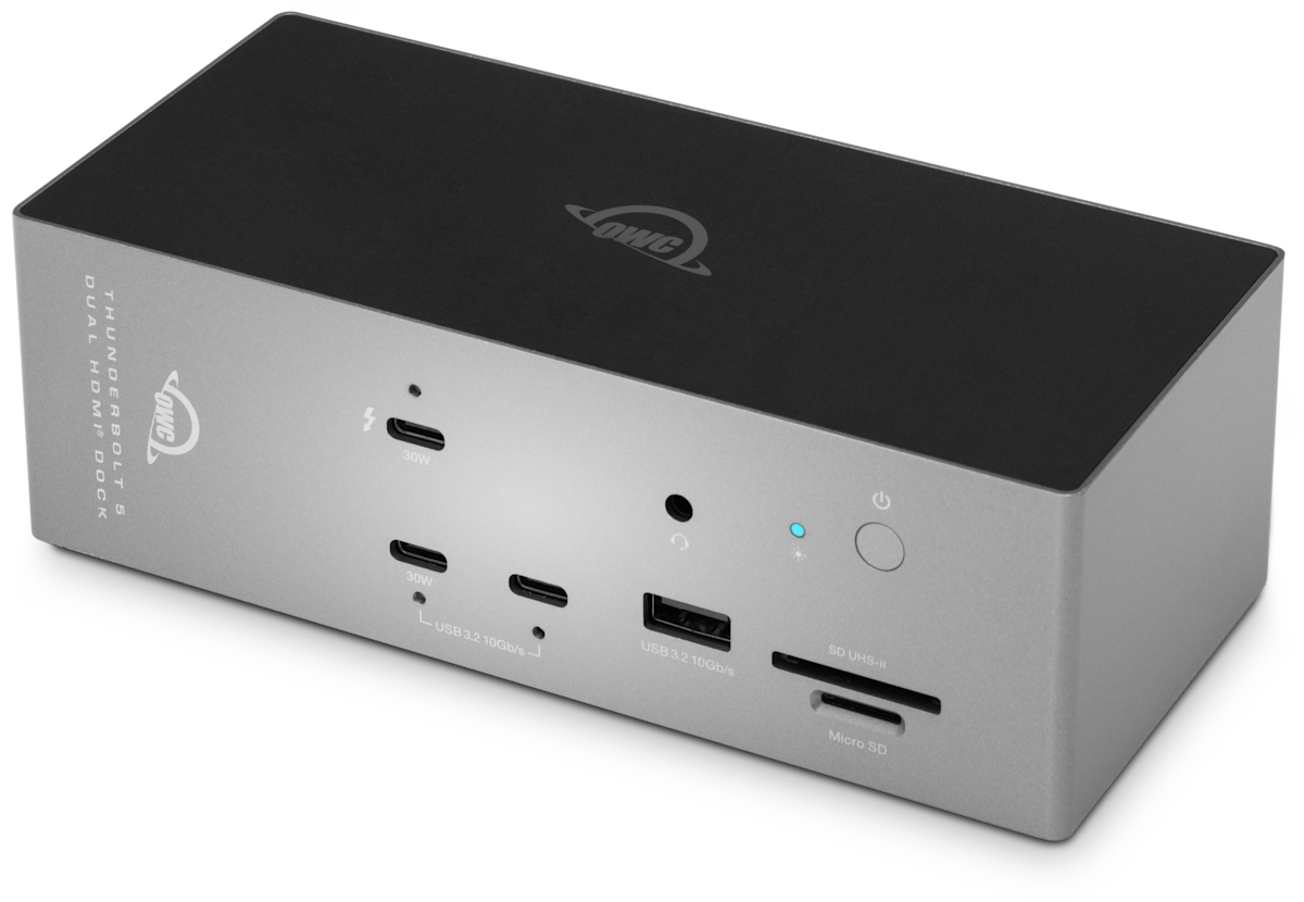 OWC Thunderbolt 5 Dock with Dual HDMI®