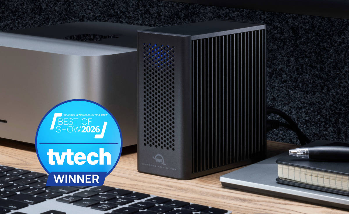 OWC Express 4M2 Ultra Wins Best of Show at NAB 2026