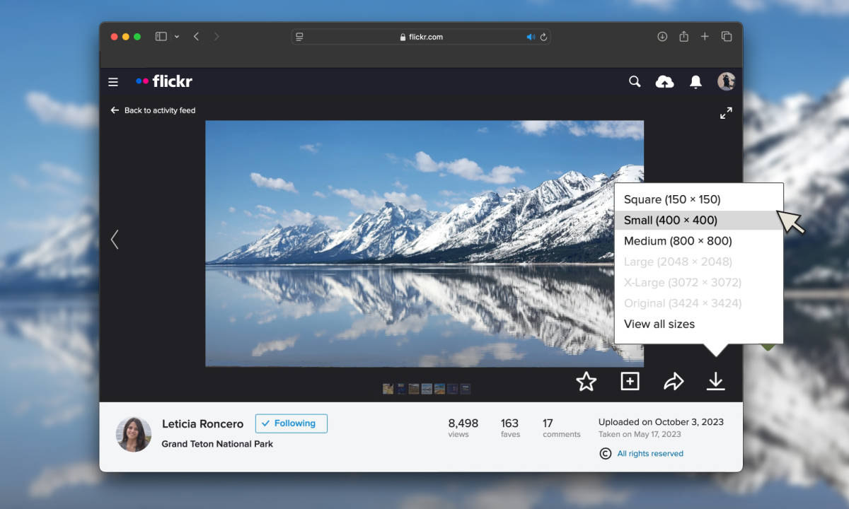Flickr Files Flickr to Restrict Download Sizes for Free Accounts (Here’s How to Save ...