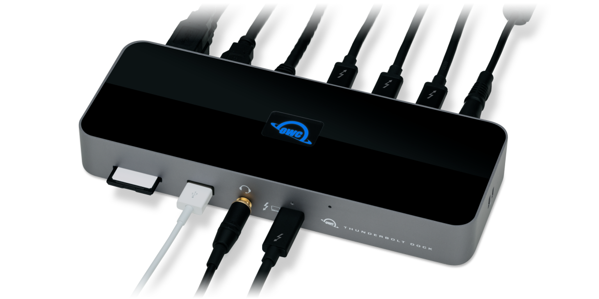 Thunderbolt3OWC Thunderbolt4 dock