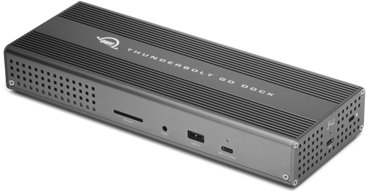 Dock Thunderbolt 4 et boîtier disque 3,5/2,5, SSD M.2 NVMe - OWC