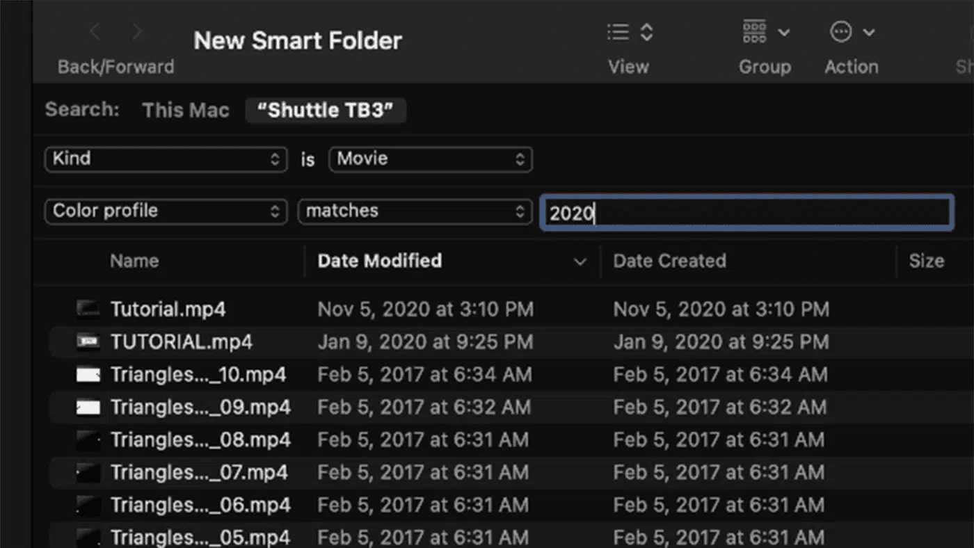 New Smart folder 2020
