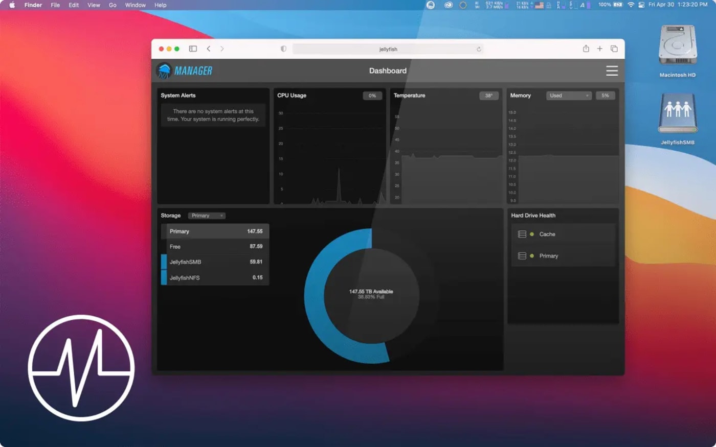 Jellyfish Manager software