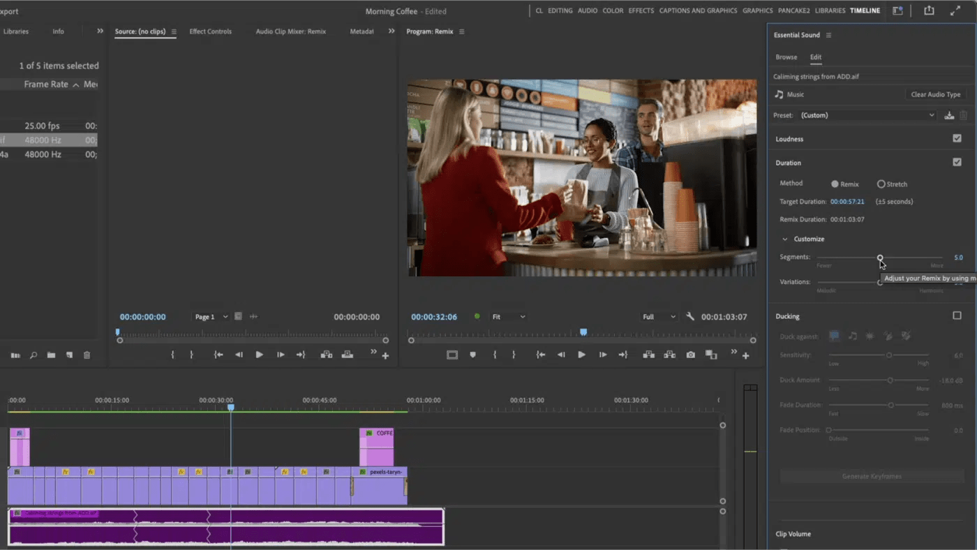 Coffee Morning editting