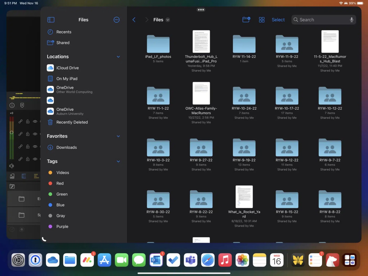 iPadOS Files app looking more Finder-y