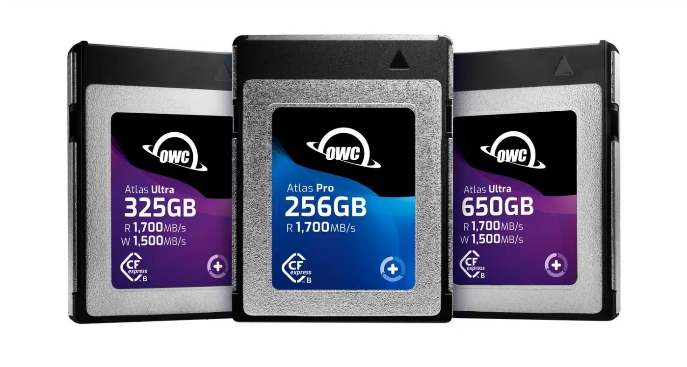 Atlas CFexpress cards