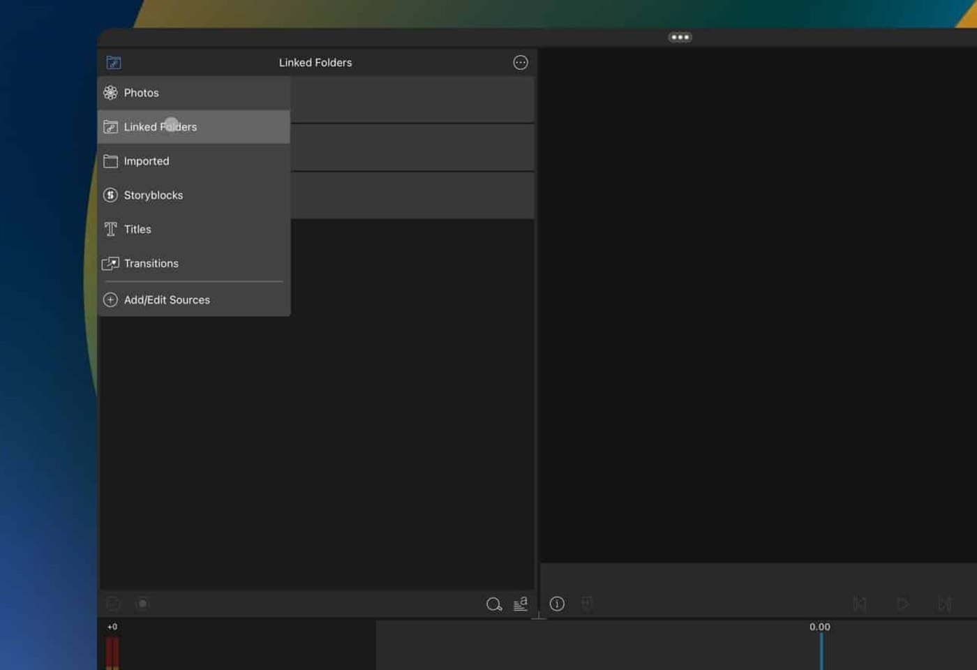 Linked Folders in LumaFusion