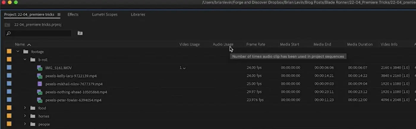My middle-of-an-edit column layout preset